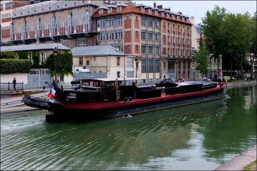 paris,canal st martin,photo