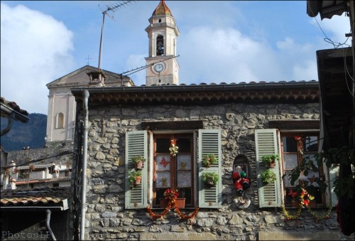 village,lucéram,alpes-maritimes,noël,photo