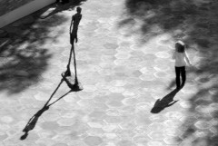 Giacometti à la Fondation Maeght-L'homme qui marche-Photo Louis-Paul Fallot.JPG