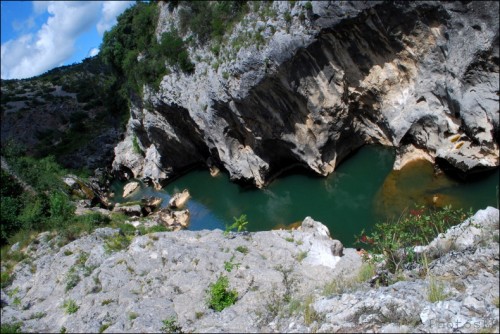 vacances 2011,st guilhem le désert,georges de l'hérault,photo